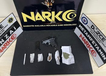 Düzce’de uyuşturucu operasyonu: 4 gözaltı