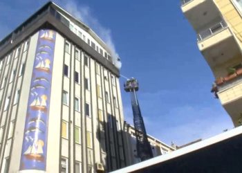 Güngören’de hastanede yangın