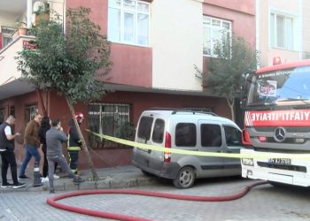 İstanbul’da kumaş deposunda yangın