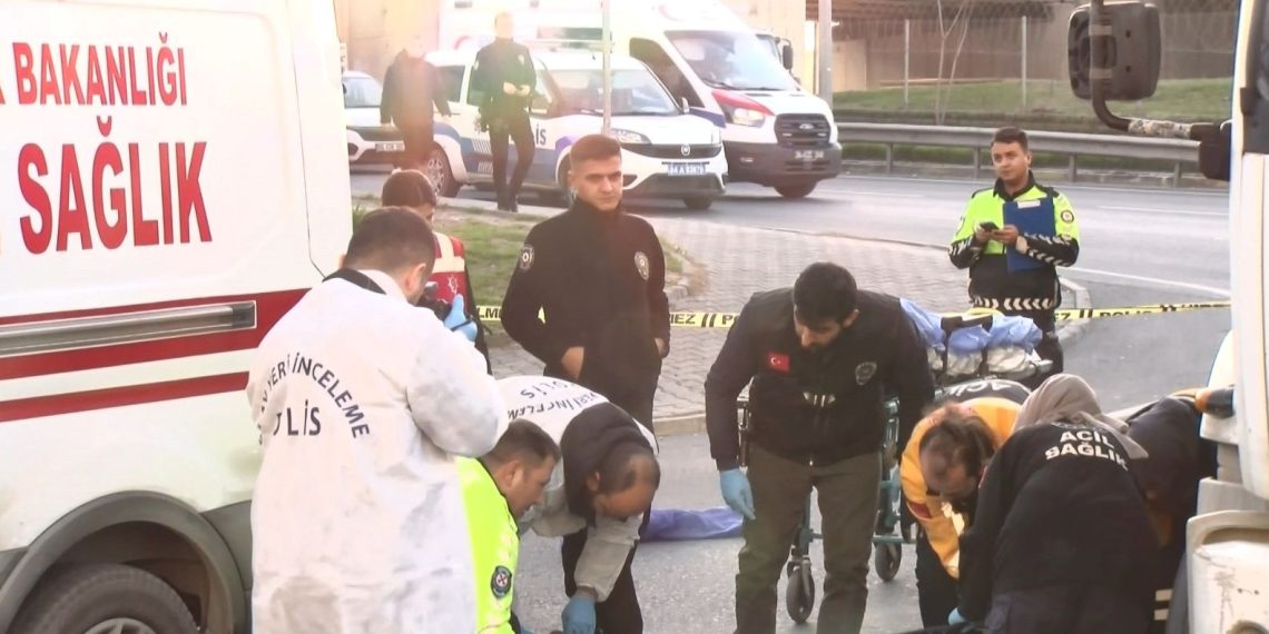 İstanbul’da motokuryenin feci vefatı