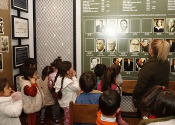 İz Bırakanlar Müzesi minik ziyaretçilerini ağırladı