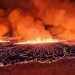 İzlanda’da haftalardır beklenen yanardağ patlaması gerçekleşti