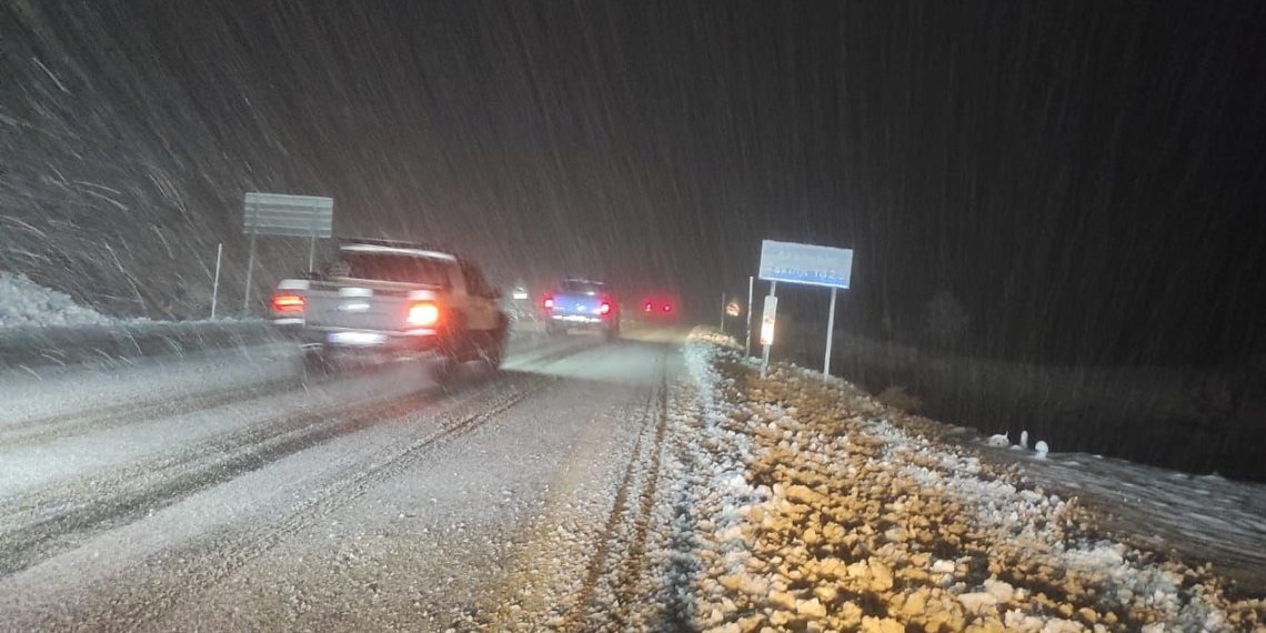 Konya – Antalya kara yolunda ulaşıma “kar” mahzuru
