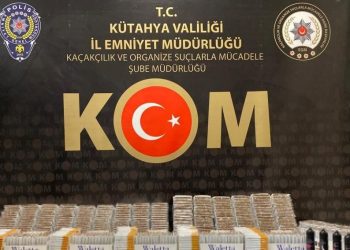 Kütahya’da kaçak tütün operasyonu: 13 gözaltı