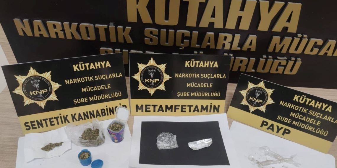 Kütahya’da meskeninde uyuşturucu satan şahıs tutuklandı