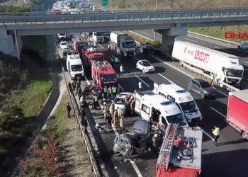 Kuzey Marmara Otoyolu’nda kaza: 6 yaralı