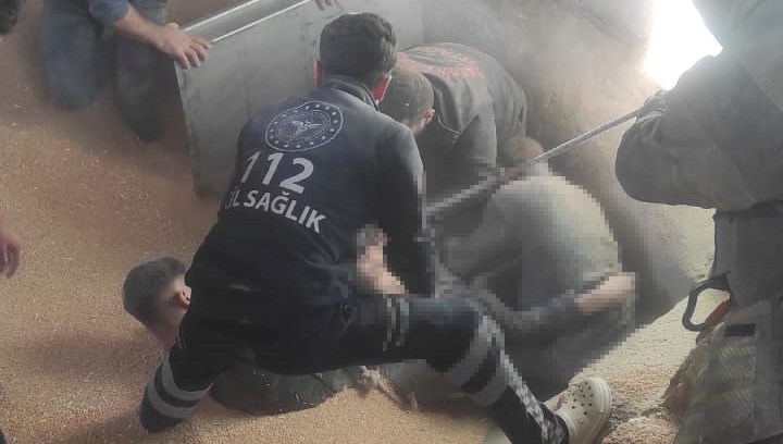 Mardin’de 15 metreden buğday silosuna düşen personel öldü