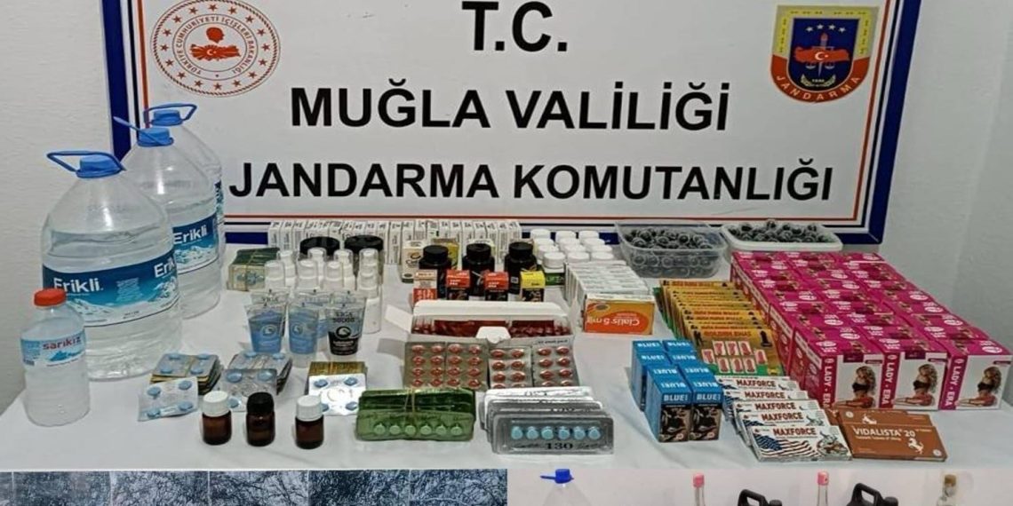 Muğla’da uydurma alkol operasyonu