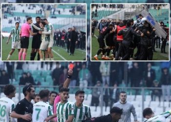 Olaylı maç sonrası gözler PFDK’da: Bursaspor’dan takım dışı kararı