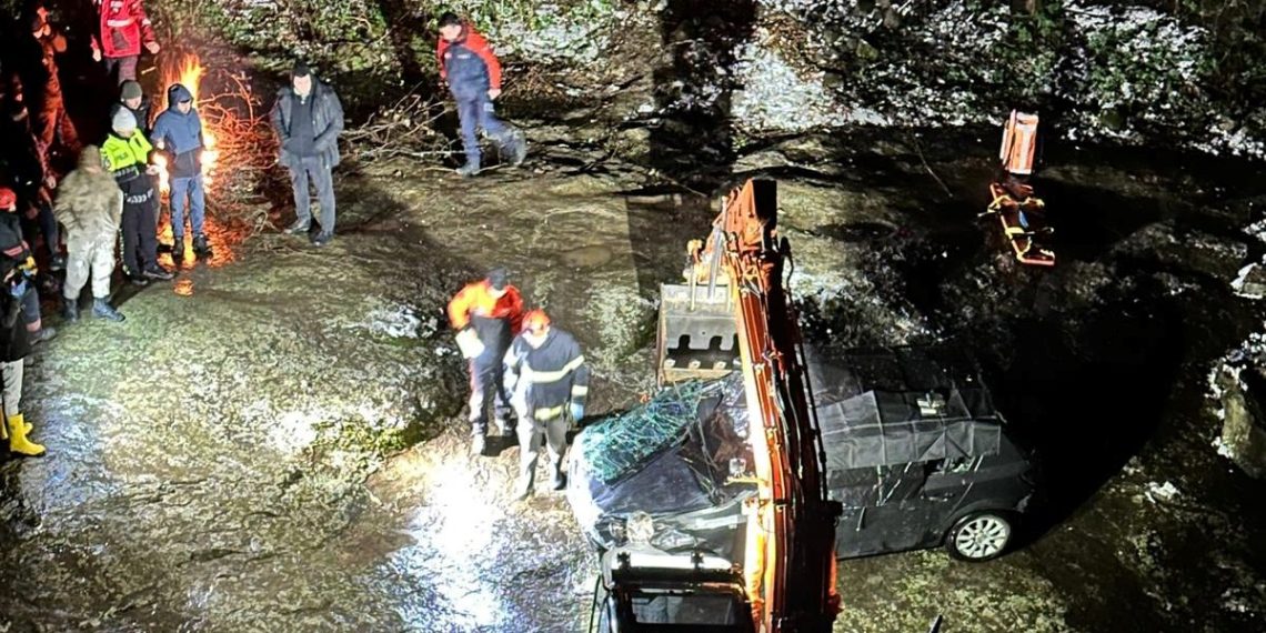 Ordu’da kayıp çiftin cesetleri ırmağa devrilen araçta bulundu