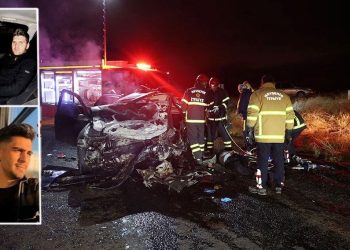 Poz verdiği araba sonu oldu: 2 meyyit