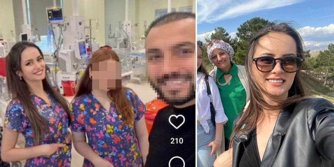 Saliha hemşirenin, balkondan istikrarını kaybedip düştüğü belirlendi