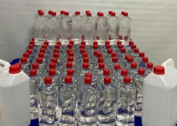 Samsun’da 160 litre etil alkol ele geçirildi