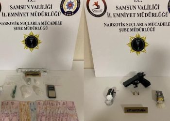 Samsun’da narkotik uygulamasında 27 kişi yakalandı