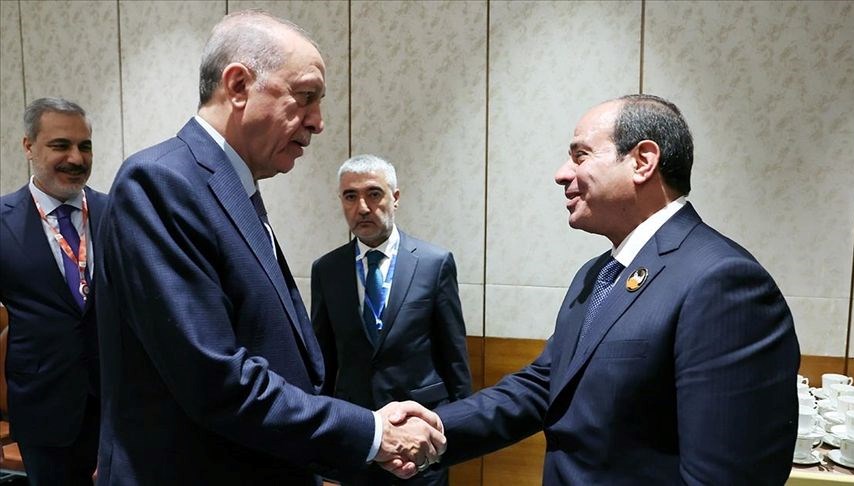 SON DAKİKA HABERİ: Cumhurbaşkanı Erdoğan, Mısır Cumhurbaşkanı Sisi ile görüştü