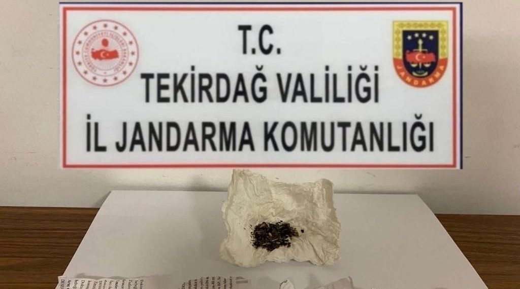 Tekirdağ’da silah ve uyuşturucu operasyonu