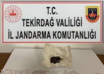 Tekirdağ’da silah ve uyuşturucu operasyonu