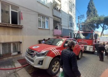 Tekirdağ’da yangın: 1 çocuk hastaneye kaldırıldı