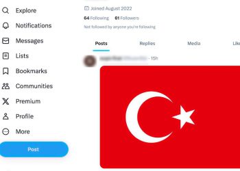 Terör propagandası yapan bayan, 1 ay boyunca Türk bayrağı paylaşacak