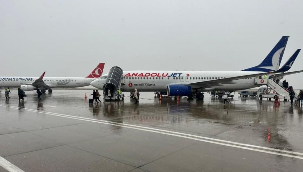 THY uçağı sis nedeniyle Şırnak’a inemedi