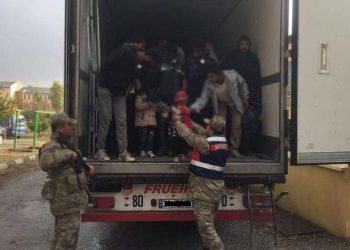 TIR dorsesinden 85 kaçak çıktı