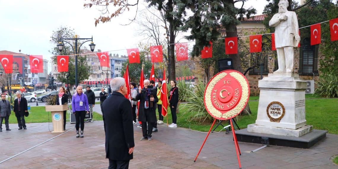 “Vatan Şairi” Namık Kemal Tekirdağ’da anıldı