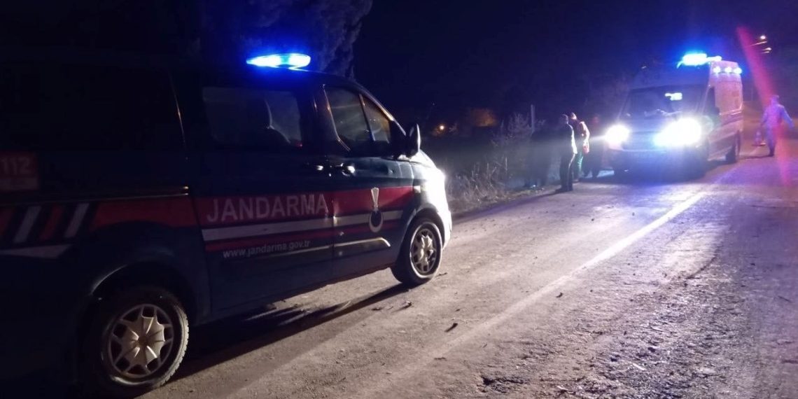 Yediği mantardan zehirlenen akrabasını hastaneye götürürken kaza yaptı