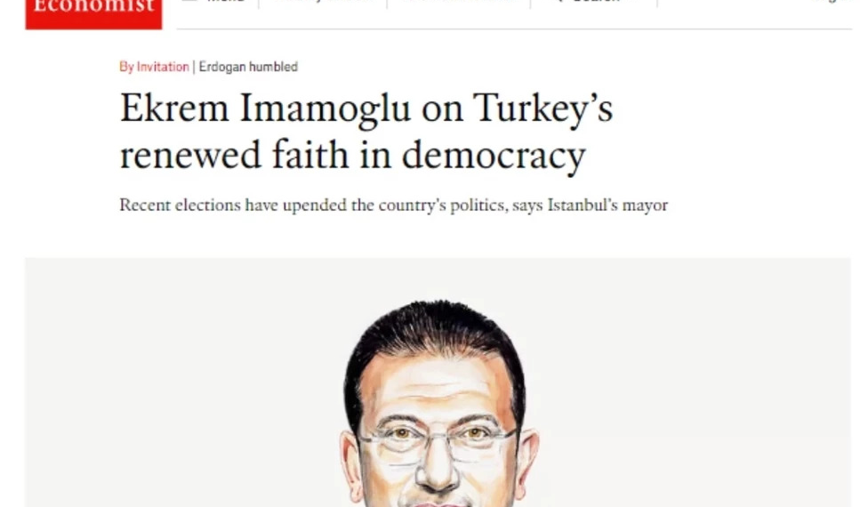 The Economist’ten Ekrem İmamoğlu’nun Türk siyasetine etkisi analizi