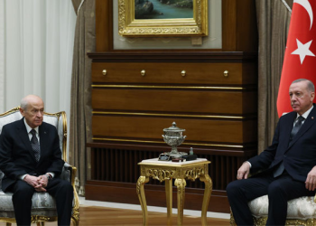 Cumhurbaşkanı Erdoğan, Bahçeli’yi kabul etti