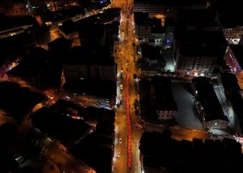 Afyonkarahisar’da 30 Ağustos coşkusu: Fener alayıyla kutlandı