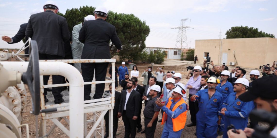 Azerbaycan gazı Humus’a ulaştı