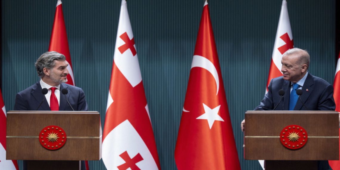 Erdoğan’dan Gürcistan ile yeni ticaret hedefi açıklaması