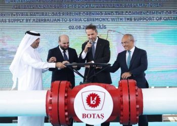 Türkiye’den Suriye’ye ilk doğal gaz akışı başladı