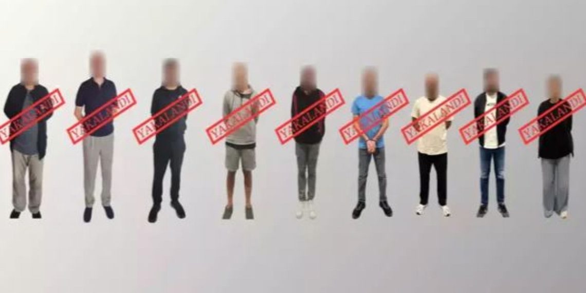 Kırmızı bültenle aranan 9 suçlu Türkiye’de