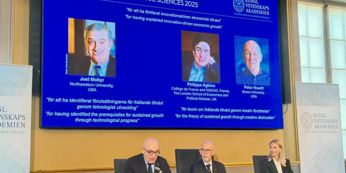 2025 Nobel Ekonomi Ödülü’nü kazananlar belli oldu