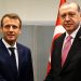 Erdoğan, Macron ile görüştü