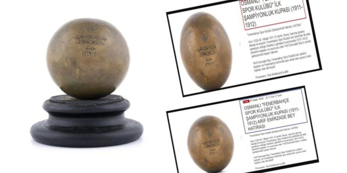 Fenerbahçe’yi kızdıran obje 27.500 dolara satıldı